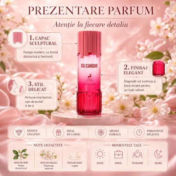 Parfum Alhambra So Candid Body Mist 250 ml ,arăbesc , Damă - Img 2