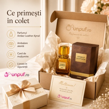 Parfum Arăbesc Ajmal Amber Leather Eau De Parfum 100 ml, Damă, edp - Img 4