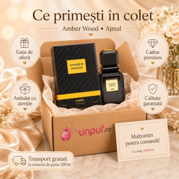 Parfum Arăbesc Ajmal Amber Wood 50 ml, Damă, edp - Img 4