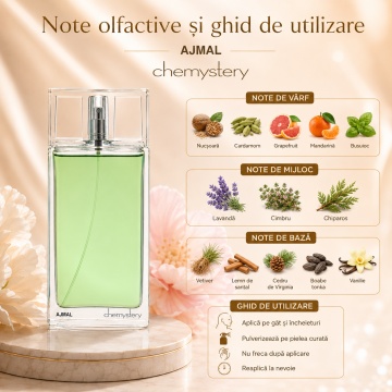 Parfum Arăbesc Ajmal Chemystery 90 ml, Damă, edp - Img 9