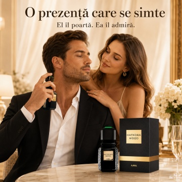 Parfum Arăbesc Ajmal Hatkora Wood 50 ml, Damă, edp - Img 5