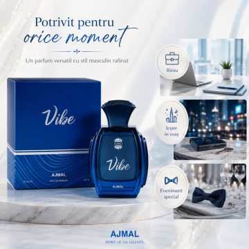 Parfum Arăbesc Ajmal Vibe For Him 75 ml, Damă, edp - Img 6