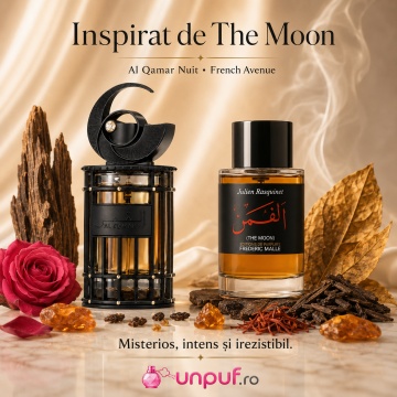 Parfum Arăbesc Al Qamar Nuit French Avenue 100 ml, Apă de Parfum Unisex, Damă și Bărbat, Inspirat The Moon, Aromă Aromatic Orientală cu Citrice, Condimente, Note Proaspete, Flori Albe, Lavandă, Note Calde, Lemn de Cedru, Ambră și Mosc - Img 8
