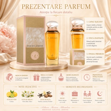 Parfum Arăbesc Alhambra Athena Maison Alhambra 100 ml, Apă de Parfum Damă, Aromă Oriental Modernă, Inspirat Goddess Burberry - Img 3