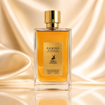 Parfum Arăbesc Alhambra Domino Essence 100 ml, Apă de Parfum Unisex, Damă și Bărbat, Maison Alhambra, Inspirat Rosendo Mateu, Aromă Oriental Modernă Ambrată și Vanilată cu Note Fructate, Bergamotă, Condimente, Iasomie, Trandafir, Note Lemnoase, Cedru, Amb - Img 2
