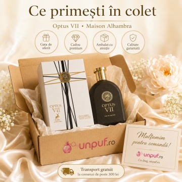 Parfum Arăbesc Alhambra Optus VII Roman Maison Alhambra 100 ml, Apă de Parfum Bărbați, Aromă Aromatic Lemnoasă, Inspirat Opus VII Amouage - Img 4