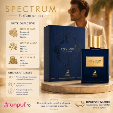 Parfum Arăbesc Alhambra Spectrum Maison Alhambra 100 ml, Apă de Parfum Bărbați, Aromă Oriental Modernă, Inspirat Elysium - Img 9
