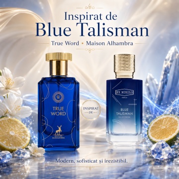 Parfum Arăbesc Alhambra True Word Maison Alhambra 100 ml, Apă de Parfum Unisex, Damă și Bărbat, Aromă Oriental Modernă, Inspirat Blue Talisman - Img 8