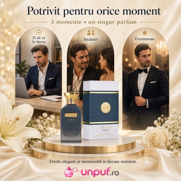 Parfum Arăbesc Amiral Ard Al Zaafaran 100 ml, Apă de Parfum Unisex Damă și Bărbat, Aromă Aromatic Marină Inspirată de Hawas Ice - Img 6