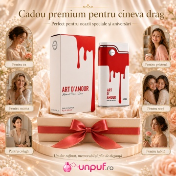 Parfum Arăbesc Armaf Art D’Amour 100 ml, Apă de Parfum Damă, Aromă Aromatic Orientală Inspirată de Very Good Girl - Img 7