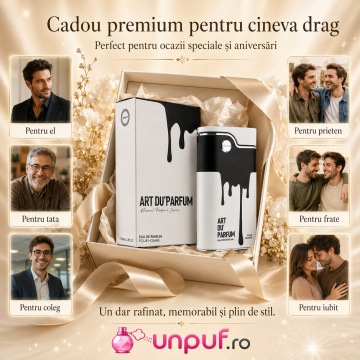 Parfum Arăbesc Armaf Art Du’Parfum 100 ml, Apă de Parfum Bărbat, Aromă Aromatic Orientală cu Citrice, Condimente, Lavandă, Iasomie, Lemn, Cedru, Ambră și Mosc - Img 7