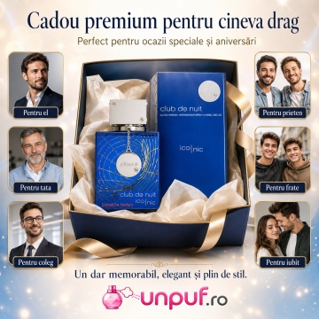 Parfum Arăbesc Armaf Club De Nuit Blue Iconic 105 ml, Apă de Parfum Bărbat, Aromă Lemnos Aromatică, Fresh, Elegantă, Masculină și Magnetică, Inspirată de Bleu De Chanel - Img 7