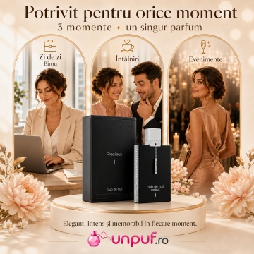 Parfum Arăbesc Armaf Club De Nuit Precieux I 55 ml, Apă de Parfum Bărbat, Aromă Aromatic Orientală Inspirată de Absolu Aventus 2023 - Img 6