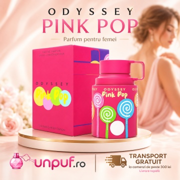 Parfum Arăbesc Armaf Odyssey Pink Pop 100 ml, Apă de Parfum Damă, Aromă Floral Fructată, Dulce, Jucăușă și Feminină, Inspirată din Universul Candy - Img 10