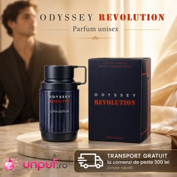 Parfum Arăbesc Armaf Odyssey Revolution Ultra Edition 100 ml, Apă de Parfum Bărbat, Aromă Aromatic Fructată, Dulce, Intensă și Masculină, Inspirată de Ultra Male - Img 10