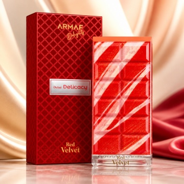 Parfum Arăbesc Armaf Red Velvet 70 ml, Apă de Parfum Unisex Damă și Bărbat, Aromă Floral Orientală, Dulce, Catifelată și Gourmand, Inspirată de Sweet Tooth