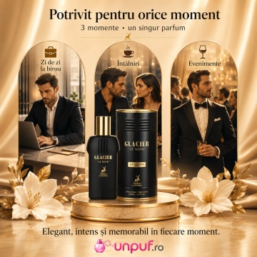 Parfum Arăbesc Bărbat Glacier Le Noir Maison Alhambra 100 ml, Apă de Parfum, Inspirat de Le Male Le Parfum Jean Paul Gaultier, Aromă Orientală Intensă cu Cardamom, Lavandă, Stânjenel, Iris, Vanilie, Note Lemnoase, Note Orientale și Accente Pudrate - Img 6