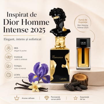 Parfum Arabesc Bărbați His Confession Lattafa, Eau de Parfum 100 ml, Intens Elegant Sofisticat - Img 11