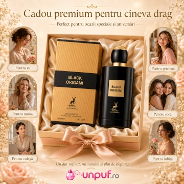 Parfum Arăbesc Black Origami Maison Alhambra 100 ml, Apă de Parfum Unisex, Damă și Bărbat, Inspirat Black Orchid Tom Ford, Aromă Oriental Florală cu Trufe, Ylang Ylang, Coacăze Negre, Gardenie, Iasomie, Orhidee, Ciocolată, Vanilie, Tămâie, Ambră și Mosc A - Img 7