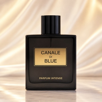 Parfum Arăbesc Canale Di Blue Parfum Intense Fragrance World 100 ml, Apă de Parfum Bărbați, Aromă Aromatică Fresh Lemnoasă cu Citrice, Grepfrut, Iasomie, Mentă, Piper Roz, Labdanum, Cedru, Lemn de Santal, Tămâie, Olibanum, Vetiver și Nucșoară - Img 2