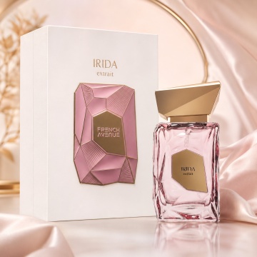 Parfum Arăbesc Damă Irida French Avenue 100 ml, Extrait de Parfum, Inspirat de Electric Cherry Tom Ford, Aromă Floral Pudrată cu Aldehide, Bergamotă, Piper Roz, Violete, Heliotrop, Iris, Lemn de Santal, Mosc, Vanilie, Cireșe și Accente Fructate