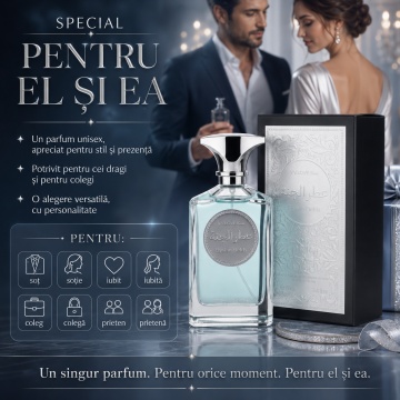Parfum Arăbesc Elysian Fields V.V Love Eau de Parfum 100 ml, Unisex, Inspirat din Blue Moon Ginger Dash By Kilian, Aromă Proaspătă și Persistentă - Img 6