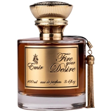 Parfum Arăbesc Emir Fire Your Desire 100 ml, Apă de Parfum Unisex Damă și Bărbat, Aromă Oriental Condimentată, Dulce, Caldă, Ambrată și Seducătoare, Inspirată de Angels’ Share - Img 12
