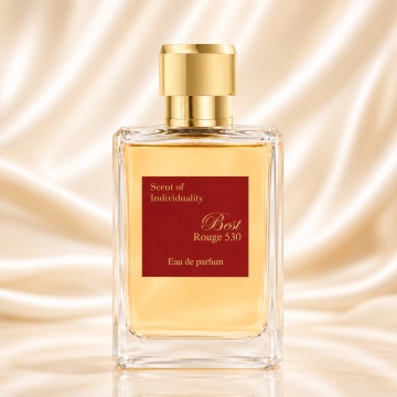 Parfum Arăbesc Emper Best Rouge 530 100 ml, Apă de Parfum Damă, Inspirat Baccarat Rouge 540, Aromă Oriental Ambrată Dulce și Sofisticată cu Citrice, Iasomie, Șofran, Lemn de Cedru, Ambră, Note Dulci, Ambroxan, Mosc și Rășini - Img 2