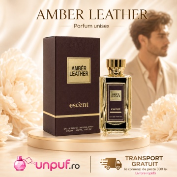 Parfum Arăbesc Escent Amber Leather Escent 100 ml, Unisex, Damă, Bărbat, edp - Img 9