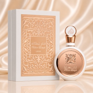 Parfum Arăbesc Fakhar Rose Gold For Women Lattafa Pride 100 ml, Apă de Parfum Damă, aromă florală, fructată și elegantă