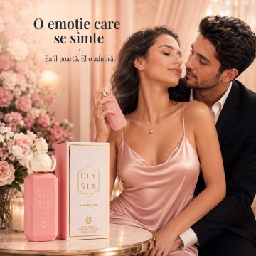 Parfum Arăbesc Fragrance World Elysia Marshmallow 100 ml, Apă de Parfum Damă, Aromă Gurmand Dulce cu Caramel, Fructe Dulci, Zahăr, Praline, Flori Albe, Note Cremoase, Tonka, Ambră, Mosc și Vanilie - Img 5