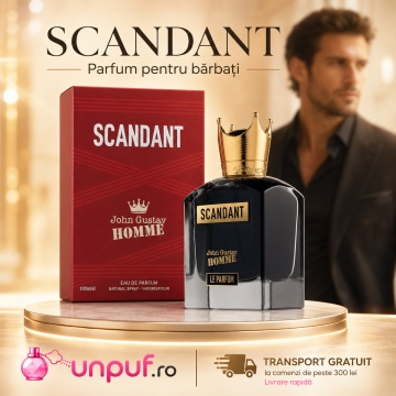 Parfum Arăbesc Fragrance World John Gustav Homme Scandant 100 ml, Apă de Parfum Bărbat, Aromă Aromatic Lemnoasă cu Grapefruit, Bergamotă, Piper, Geranium, Lavandă, Salvie, Ambră, Cedru, Mosc și Vetiver - Img 10