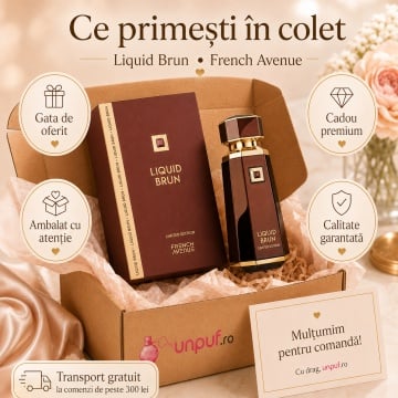 Parfum Arăbesc French Avenue Liquid Brun Limited Edition 150 ml, Extract de Parfum Unisex, Aromatic Oriental - Img 7