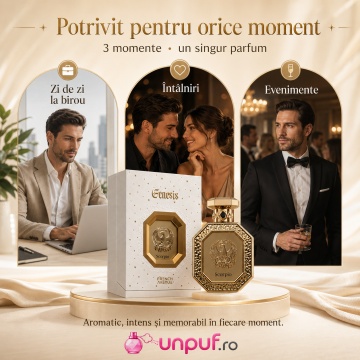 Parfum Arăbesc Genesis Scorpio French Avenue 90 ml, Apă de Parfum Unisex, Damă și Bărbat, Inspirat Jazz Club, Aromă Aromatic Orientală Caldă și Sofisticată cu Citrice, Rom, Condimente, Tutun, Acord Aromatic, Vanilie, Lemn, Balsamic, Lemn de Cedru, Ambră ș - Img 6