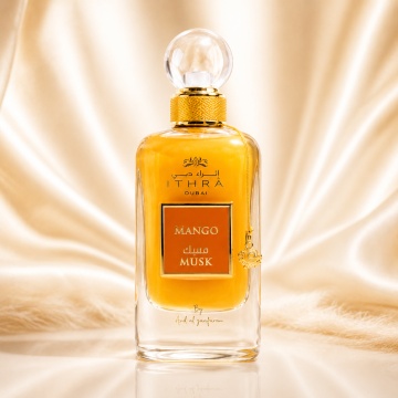 Parfum Arăbesc Ithra Mango Musk Ard Al Zaafaran 100 ml, Apă de Parfum Unisex Damă și Bărbat, Aromă Fructat Tropicală Inspirată de Eden Juicy Apple - Img 2