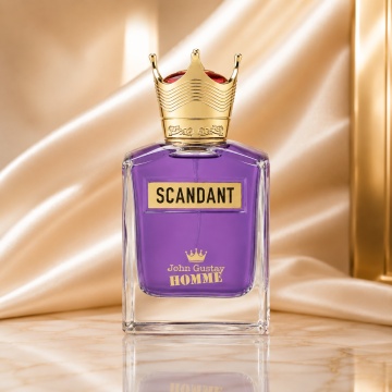 Parfum Arăbesc John Gustav Homme Scandant Eau de Parfum 100 ml, Bărbat, Aromă Oriental Lemnos Gourmand cu Mandarină, Piper, Salvie, Tonka, Caramel, Lavandă, Ambră, Lemn Cald și Vetiver - Img 2