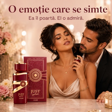 Parfum Arăbesc Just Anabi Fragrance World 100 ml, Apă de Parfum Damă, Aromă Oriental Condimentată cu Cireașă, Șofran, Piele, Osmanthus, Note Afumate, Cipriol, Vetiver, Lemn de Cedru și Mosc - Img 5