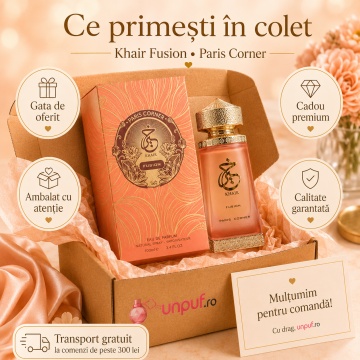 Parfum Arăbesc Khair Fusion Concentrated Oil Paris Corner 25 ml, Esență Ulei Parfum Unisex Damă și Bărbat, Aromă Fructat Tropicală, Litchi, Măr, Coacăze Negre, Fructe Exotice, Iasomie, Tuberoză, Mosc și Vanilie, Inspirată de Sparkling Lychee Kayali - Img 4