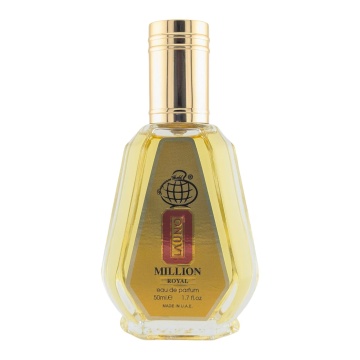Parfum Arăbesc La Uno Million Royal Fragrance World 50 ml, Apă de Parfum Bărbat, Aromă Lemnos Ambrată Condimentată cu Bergamotă, Cardamom, Mandarină, Frunză de Violetă, Lavandă, Salvie, Benzoin, Cedru, Patchouli și Ambroxan - Img 11