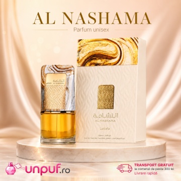 Parfum Arăbesc Lattafa Al Nashama 100 ml, Apă de Parfum Unisex, Aromă Elegantă cu Bergamotă, Piper Roz, Salvie, Iasomie, Piper Negru, Prună, Piele Saffiano, Ambră, Patchouli și Mușchi - Img 10