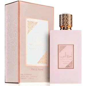 Parfum Arăbesc Lattafa Ameerat Prive Rose 100 ml, Apă de Parfum Damă, Aromă Floral Fructată cu Căpșuni, Portocală, Struguri, Trandafir, Iasomie, Mosc Alb, Chihlimbar, Tonka și Santal - Img 11