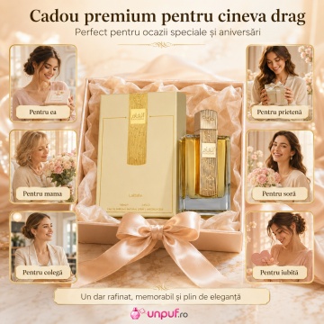 Parfum Arăbesc Lattafa Angham 100 ml, Apă de Parfum Damă, Aromă Vanilată Orientală cu Ghimbir, Mandarină, Piper Roz, Praline, Cacao, Iasomie, Lavandă, Ambră, Mosc și Vanilie - Img 7