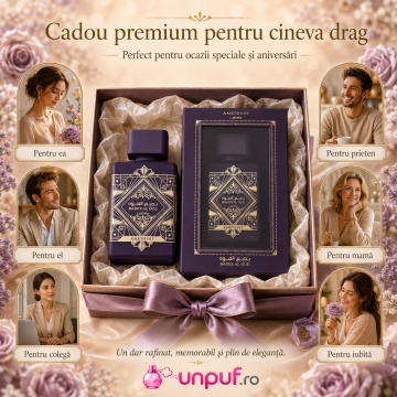 Parfum Arabesc Lattafa Bade'e Al Oud Amethyst, Eau de Parfum 100 ml, Unisex Damă Bărbat, Floral Oriental cu Oud, Trandafir și Ambră - Img 7