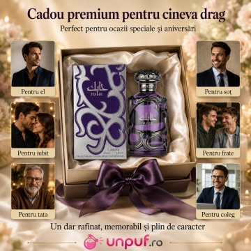 Parfum Arăbesc Lattafa Habik For Men 100 ml, Apă de Parfum Bărbat, Aromă Aromatică Masculină cu Bergamotă, Pară, Frezie și Mosc - Img 7