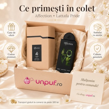 Parfum Arăbesc Lattafa Pride Affection 100 ml, Apă de Parfum Unisex, Aromă Oriental Florală cu Fistic, Vanilie, Zmeură și Tonka - Img 4
