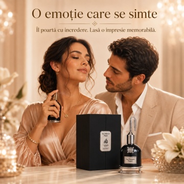 Parfum Arăbesc Lattafa Pride Sur Mesure Noir 100 ml, Apă de Parfum Damă, Aromă Intensă Lemnoasă și Condimentată cu Elemi, Pimento, Ambră, Scorțișoară, Cedru și Nucșoară - Img 5