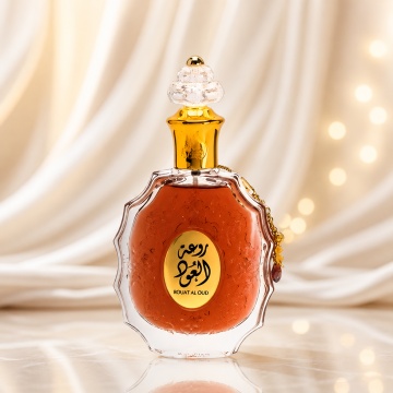 Parfum Arăbesc Lattafa Rouat Al Oud 100 ml, Apă de Parfum Unisex, Aromă Orientală cu Oud, Trandafir, Șofran, Ambră, Cardamom și Condimente - Img 2