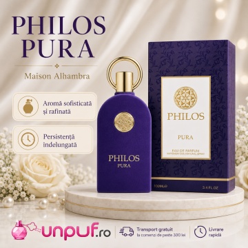 Parfum Arăbesc Maison Alhambra Philos Pura 100 ml, Unisex, damă și bărbat Apă de Parfum, Citric Fructat Dulce Vanilat - Img 11