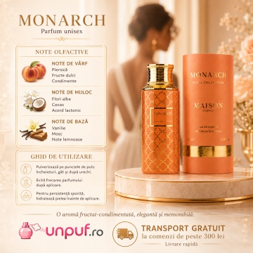 Parfum Arăbesc Maison Asrar Monarch 100 ml Royal Collection, eau de parfum, Unisex, Damă, Bărbat - Img 9