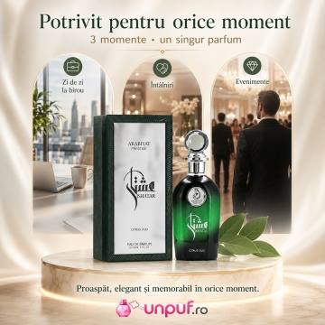 Parfum Arăbesc My Perfumes Ishatar Citrus Oud 100 ml, Damă, edp - Img 5